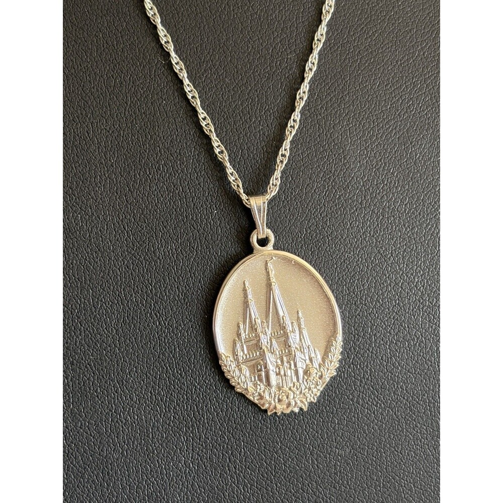 Personal Progress Medallion Young Women Womanhood Necklace Mormon LDS 925 silver